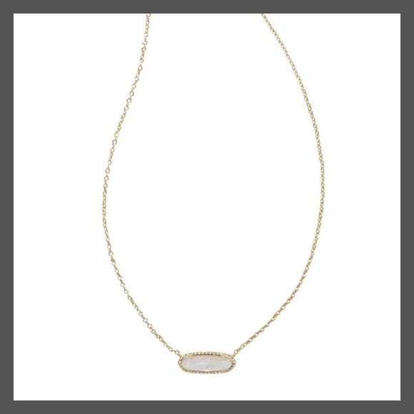 Kendra Scott Jewelry - Kendra Scott Eva 14K Gold Over Brass Pendant Neckl Mother of Pearl